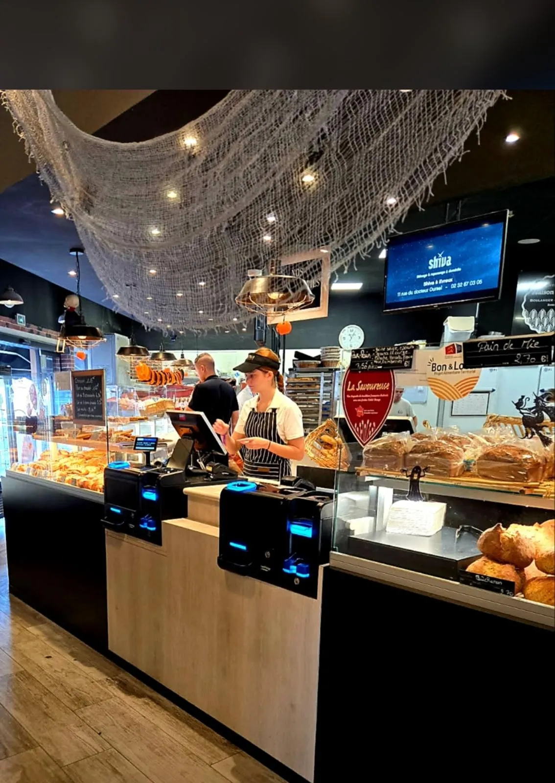 Boulangerie - Caisse tactile et balance